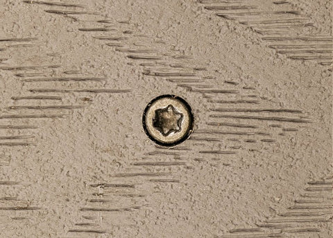 Camo 0395070 Deck Screw, #10 Thread, 2-1/2 in L, Coarse Thread, Flat Head, Star Drive, Type 99 Double Slash Point, 1000