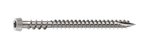 Camo 0395080 Collated Face Screw, #10 Thread, 2-1/2 in L, T-20 Drive, Stainless Steel, 305 Grade
