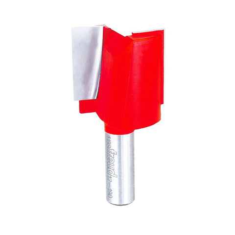 Freud 12-190 Double-Flute Straight Bit, 1-1/2 in Dia Cutter, 1-1/4 in L Cutting, 3 in OAL, 1/2 in Dia Shank