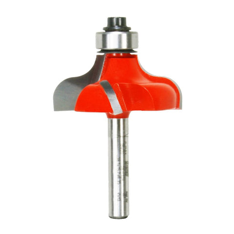 Freud 38-154 Router Bit, 1-1/2 in Dia Cutter, 5/8 in L Cutting, 2-3/16 in OAL, 1/4 in Dia Shank, 4-Cutter