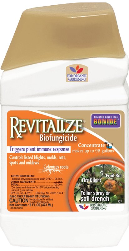 Bonide Garden Naturals 777 Bio Fungicide Concentrate, Liquid, Yeast, Tan, 16 fl-oz, Pack of 12
