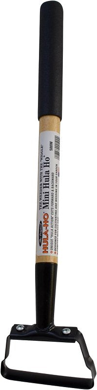 Flexrake 500W Weeder Cultivator, 3 in W, 12 in L, Wood Handle, Pack of 24