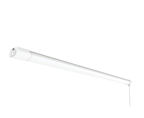 Pinegreen Lighting CL-4SL5500LA Shop Light, 120 V, 55 W, Integrated LED Lamp, 5500 Lumens, 4000 K Color Temp, White