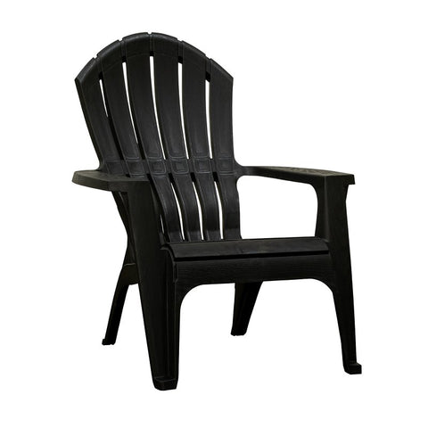 Adams RealComfort 258499 Adirondack Chair, 30 in W, 34 in D, 37-1/2 in H, Polypropylene Seat, Polypropylene Frame, Pack of 4