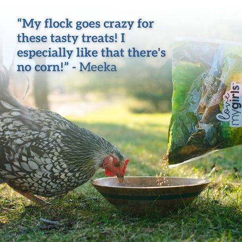 Love My Girls 15195 Flax and Worms Snack, 5 lb