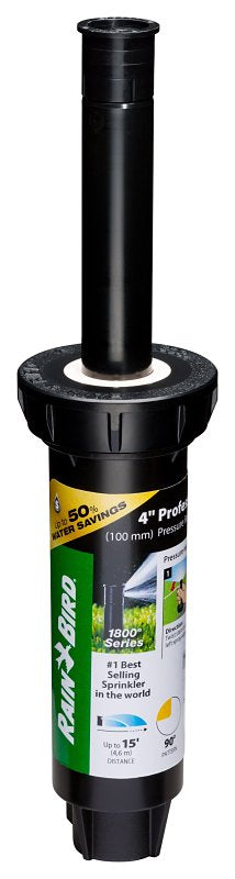 Rain Bird 1800 Series 1804QDSP25SAM Pressure Regulated Pop-Up Sprinkler with Seal-A-Matic Check Valve, 1/2 in Connection, Pack of 24