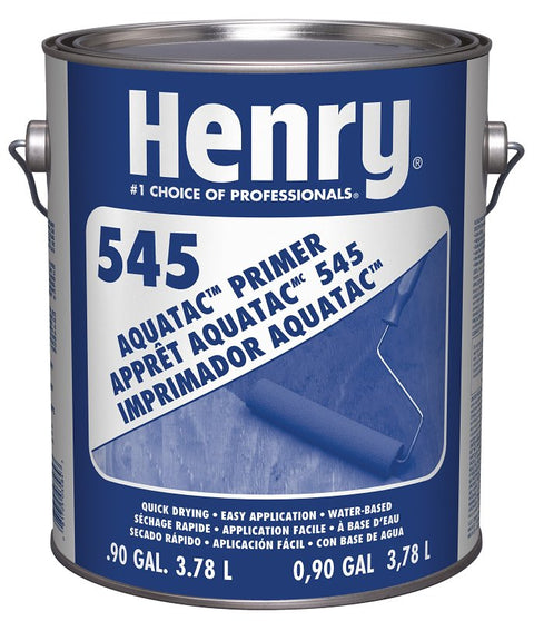 Henry 545 Series HE545046 Aquatac Primer, Aqua/Green, 1 gal, Pail, Pack of 4