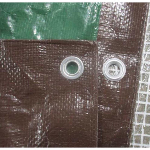Ace 6 ft. W X 8 ft. L Medium Duty Polyethylene Tarp Brown/Green