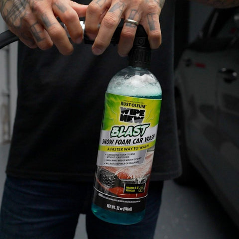 Wipe New Blast 387553 Snow Foam Car Wash, 32 oz, Liquid, Solvent Like
