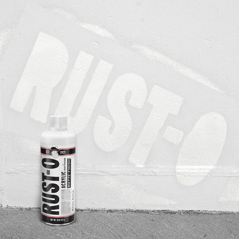 Rust-Oleum Rust-O 392198 Artist Paint, Matte, White Noise, 11 oz Aerosol Can