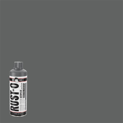 Rust-Oleum Rust-O 392224 Artist Paint, Matte, Coal Chute, 11 oz Aerosol Can