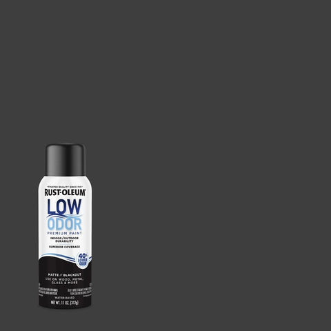 SPRAY PAINT MAT BLACKOUT 11OZ