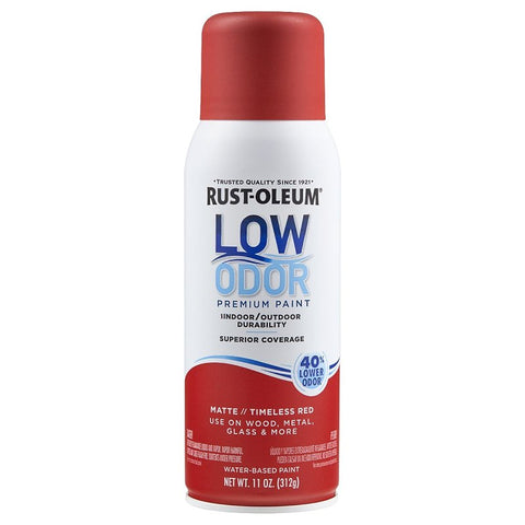 Rust-Oleum 388281 Premium Paint, Matte, Timeless Red, 11 oz Aerosol Can