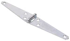 ProSource LSH-Z04-013L Strap Hinge, 1.4 mm Thick Leaf, Steel, 180 Range of Motion, Pack of 10