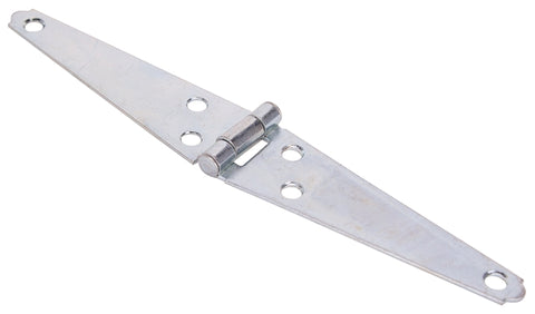 ProSource LSH-Z04-013L Strap Hinge, 1.4 mm Thick Leaf, Steel, 180 Range of Motion, Pack of 10