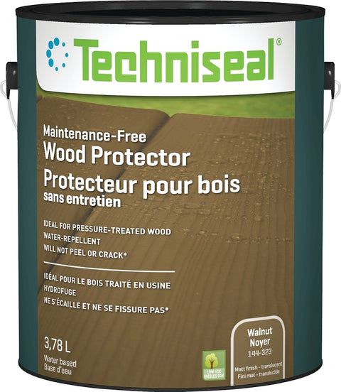 Techniseal 144-323 Wood Protector, Walnut, 3.78 L, Pail