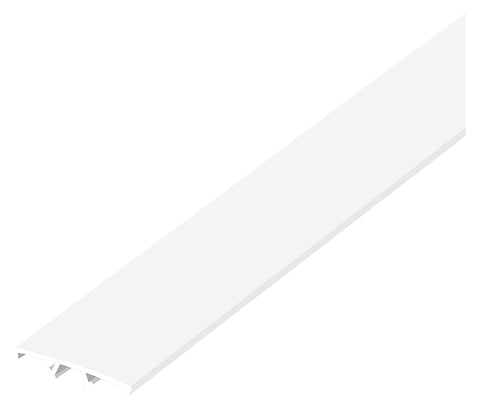 Screen Tight WCAP18 Porch Screening Cap, 1-1/2 in x 8 ft Dimensions, Vinyl, White