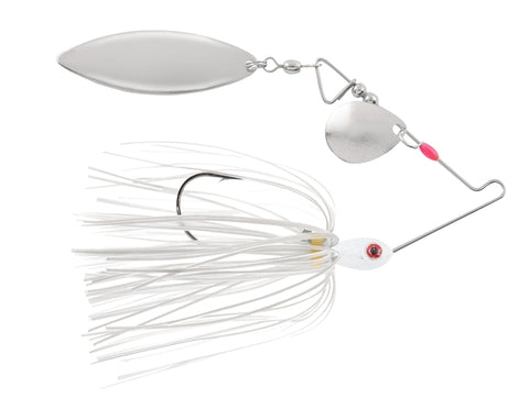 SPINNERBAIT WHITE 1/4OZ