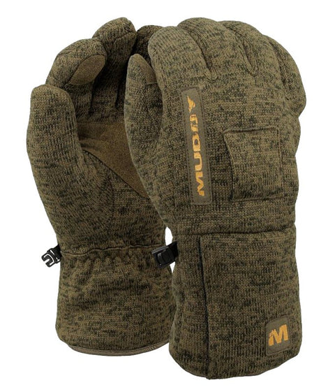 Muddy Nucleus Series HT-MGLV-CL-XL Midweight Heated Gloves, XL, Polyester, Brown Clay