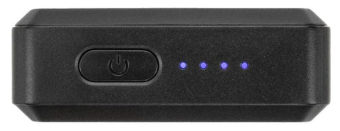 Muddy Nucleus Series HT-BATT-3.7V-2PK Rechargeable Power Bank, ABS, Black