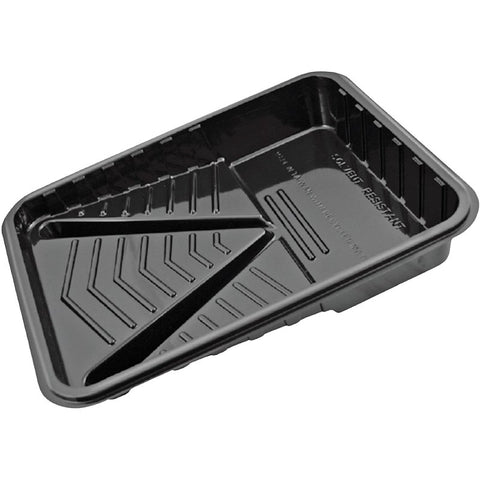 Linzer RM 408 0900 Disposable Paint Tray, 15 in L, 9 in W, 1 qt, Plastic, Black