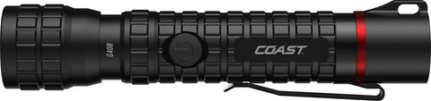 Coast G40R Rechargeable Flashlight, Zithion Battery, 1000 Lumens, 210, 110, 155, 48 m Beam Distance, 8.5 hr Run Time