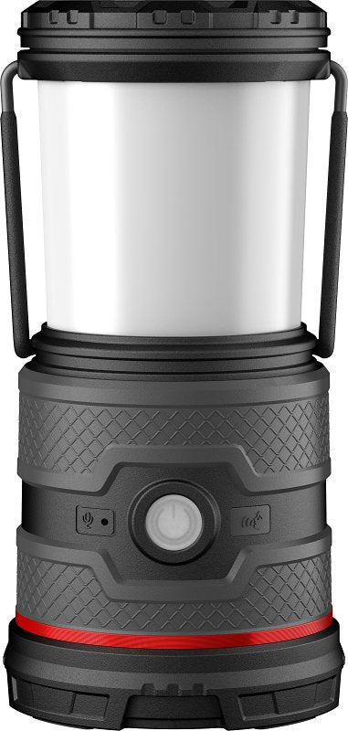 Coast EAL35R Camping Lantern, Alkaline, Zithion Battery, LED Lamp, 1000 Lumens, 16 hr Max Runtime, Space Black