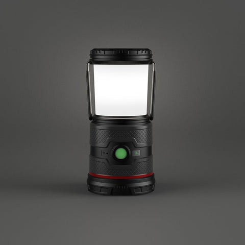 Coast EAL35R Camping Lantern, Alkaline, Zithion Battery, LED Lamp, 1000 Lumens, 16 hr Max Runtime, Space Black