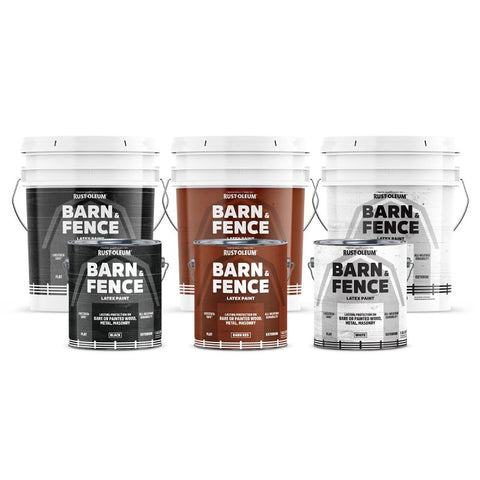 BARN&FNC PAINT FLT BRN RED 1GA, Pack of 2