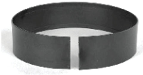 Selkirk DSP-FB Chimney Finishing Band, Stainless Steel, Black, Galvanized
