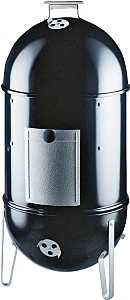 Weber Smokey Mountain Cooker 721001 Charcoal Smoker, 19 in W, 41 in H, 21 in D, Charcoal, Steel, Black