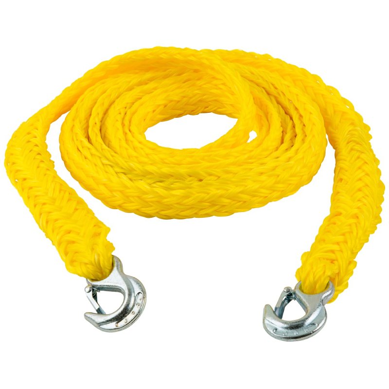Lumber Jack Ropes Keeper 89859 Tow Rope, 7/8 in Dia, 18 ft L, Slip Hook End, 6000 lb Wor ...