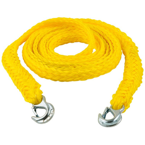 Keeper 89859 Tow Rope, 7/8 in Dia, 18 ft L, Slip Hook End, 6000 lb Working Load, Polypropylene