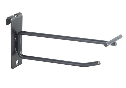 ProSource DR4CA Double Display Hook, Steel, Black, Pack of 40