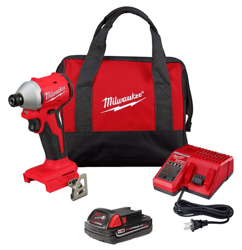 IMPACT DRVR KIT 18V 1/4IN HEX