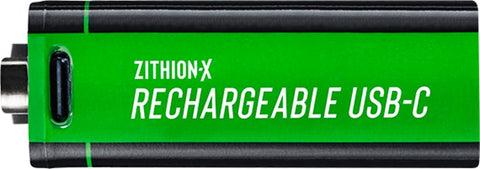 Coast ZX9V Rechargeable Battery, 9 V Battery, 560 mAh, Lithium-Ion