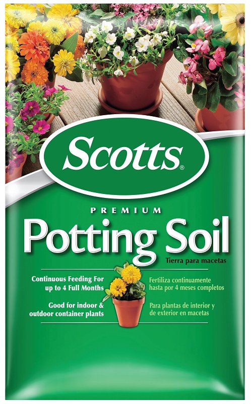 Scotts 70751750 Premium Potting Soil, Solid, 1 cu-ft Bag – Shell Lumber ...