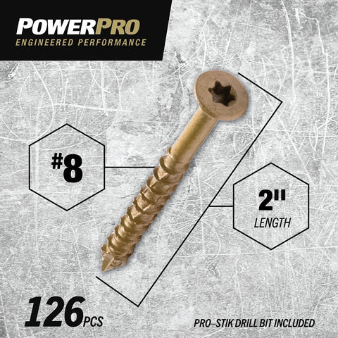 XBX-FH ONE SCR EXT 8X2 1LB BOX