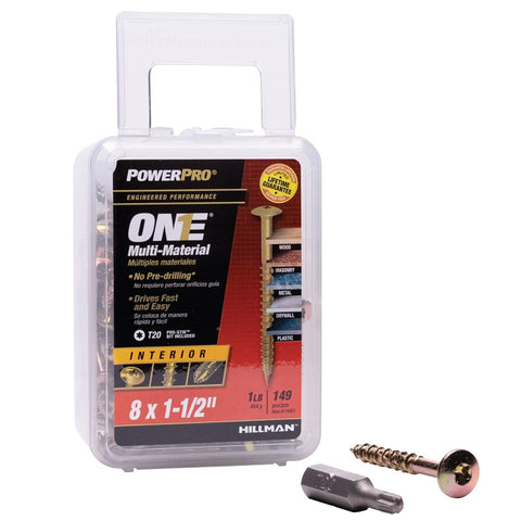 XBX-TRUSS ONE SCR YZ 8X1-1/2 1
