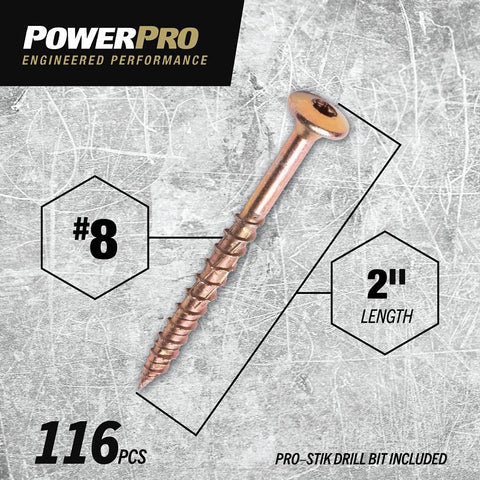 XBX-TRUSS ONE SCR YZ 8X2 1LB B