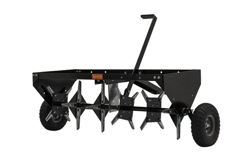 Agri-Fab 45-0518 Plug Aerator, 40 in W Working, 3 in D Aerating, 24-Tine, Pin Hitch Attachment