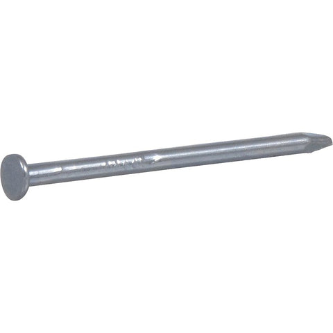 Hillman 122562 Wire Nail, 7/8 in L, Steel, Galvanized, Flat Head, Smooth Shank, 1.75 oz, Pack of 6