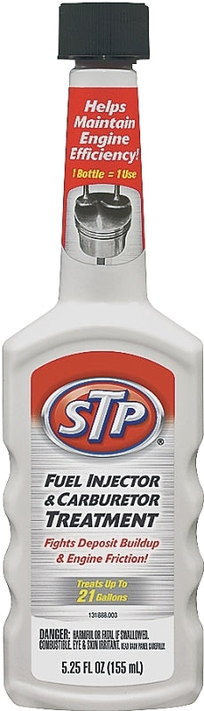 STP 78571 Fuel Injector Treatment Straw, 5.25 oz Bottle