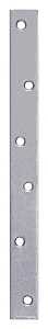 ProSource MP-Z12-013L Mending Plate, 12 in L, 1-1/8 in W, Steel, Screw Mounting, Pack of 5