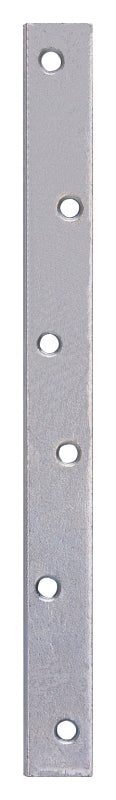 ProSource MP-Z12-013L Mending Plate, 12 in L, 1-1/8 in W, Steel, Screw Mounting, Pack of 5