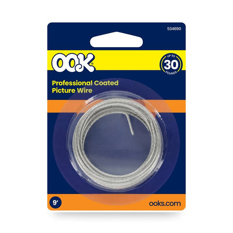 OOK 50173 Framers Wire, 9 ft L, Steel, 30 lb