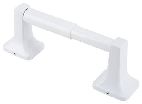 Boston Harbor L3656-51-07-3L Paper Holder, Plastic/Zinc, White, Wall Mounting