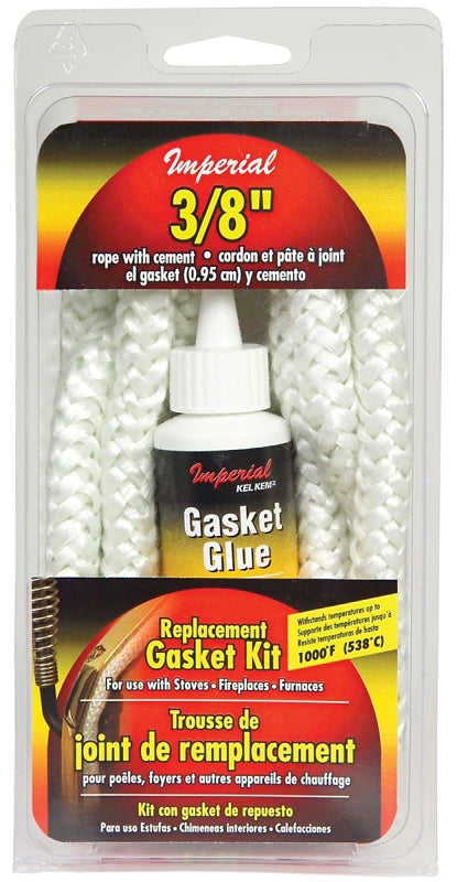 Imperial GA0186 Gasket Rope Kit, 6 ft L