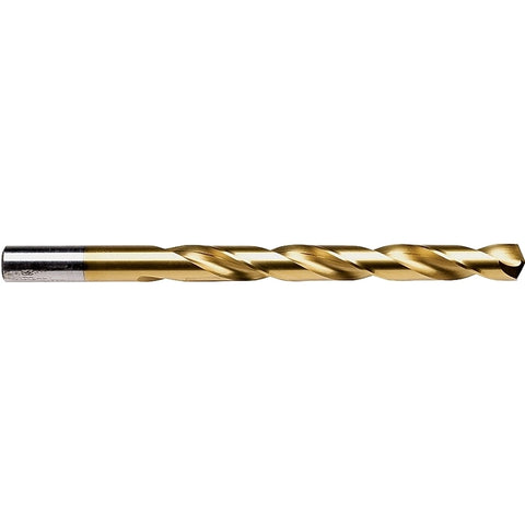 Irwin 63928 Jobber Drill Bit, 7/16 in Dia, 5-1/2 in OAL, Spiral Flute, 2-Flute, 7/16 in Dia Shank, Straight Shank