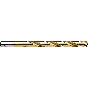 Irwin 63928 Jobber Drill Bit, 7/16 in Dia, 5-1/2 in OAL, Spiral Flute, 2-Flute, 7/16 in Dia Shank, Straight Shank